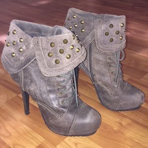 Studded “Battle” Boot